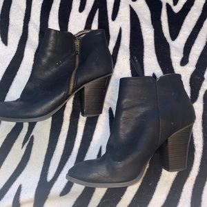 Black booties